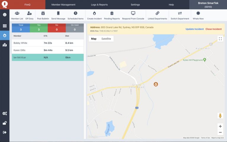 incident command software for fire departments